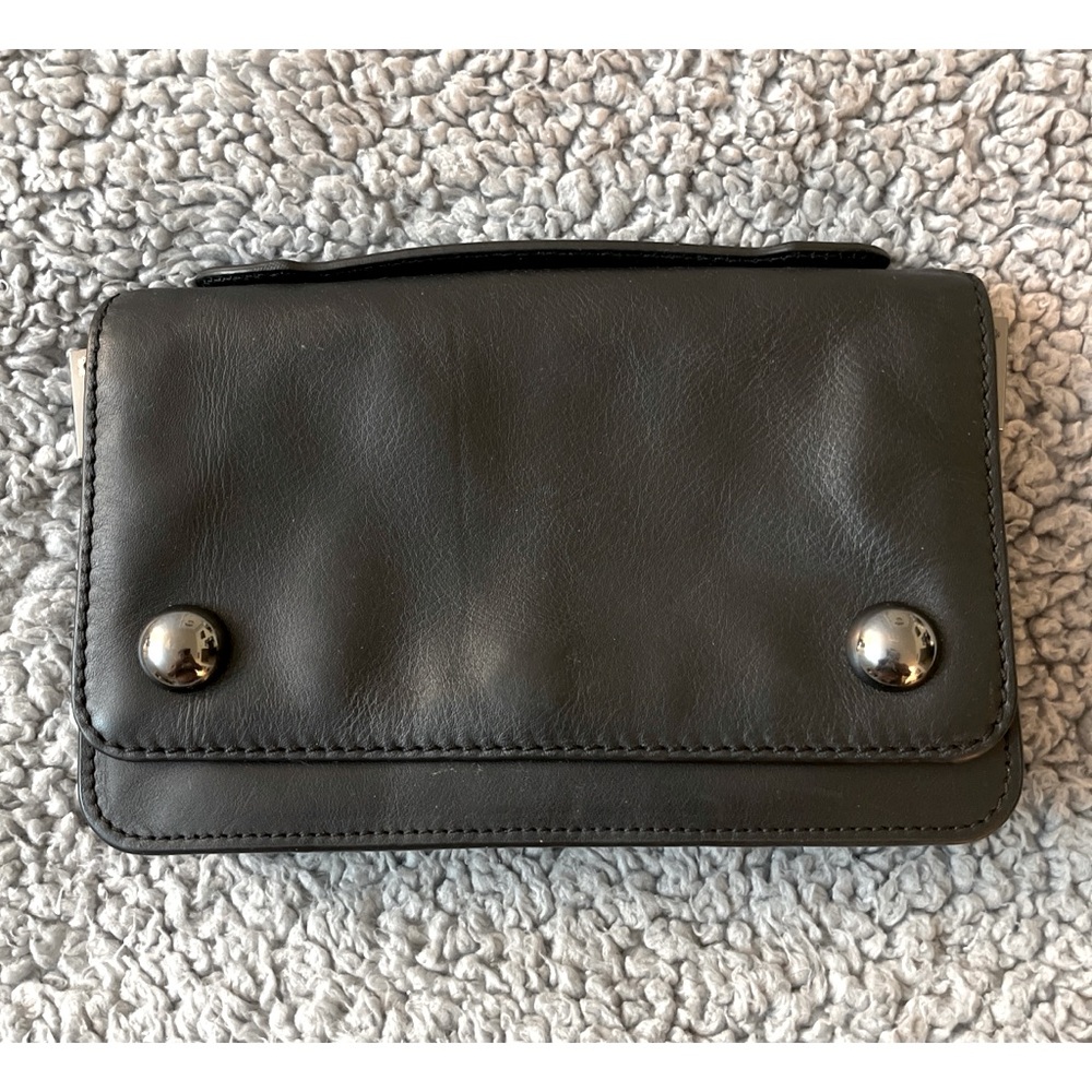 Vince Camuto Black Leather Handbag.